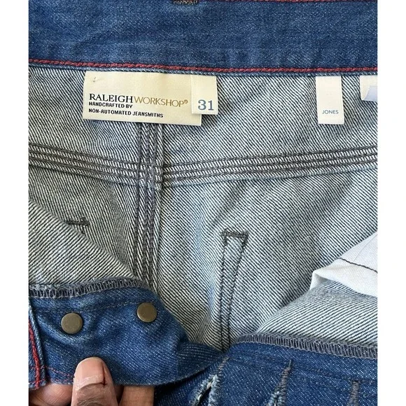 Raleigh Workshop Jones Selvedge JeansMen Size 31x30 Medium Wash